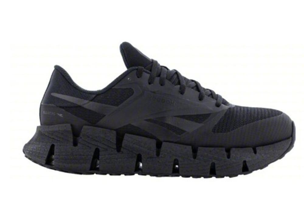 REEBOK Athletic Shoe Mens 8 Women 10 Black, Composite Toe Cap, Removable Insole